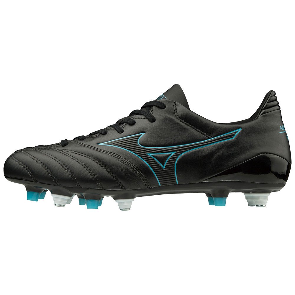 Mizuno Women's Soccer Cleats MORELIA NEO KL IIMIX Black/Blue Turquoise - FPDSRVB-81